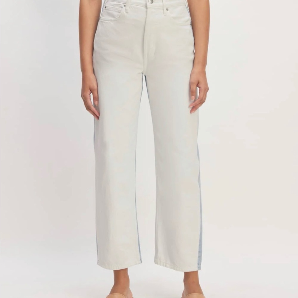 Everlane Rigid Way-High Jean in Two Tone